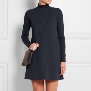 Title A Women's Blue Mock Turtleneck Dress